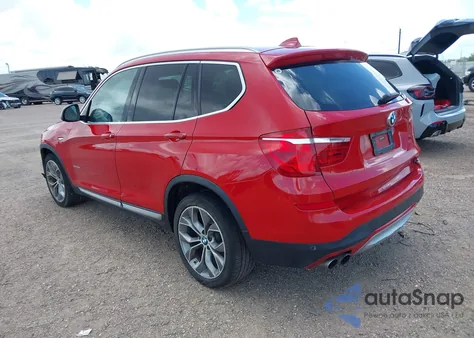 2016 BMW X3 Sdrive28I из США, поврежденный, VIN 5UXWZ7C50G0R33311